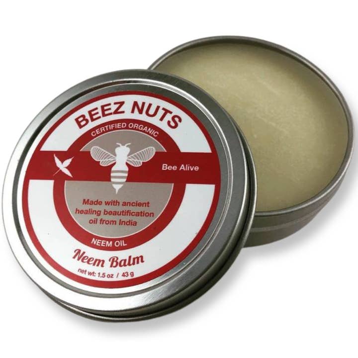 Neem Oil Balm, Organic for wholesale by Beez Nuts Balms
