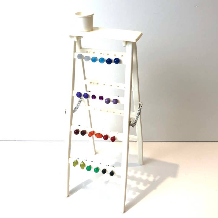 Collezione di orecchini a bottone vintage Ladder! per la vendita all'ingrosso da parte di Leetie Lovendale