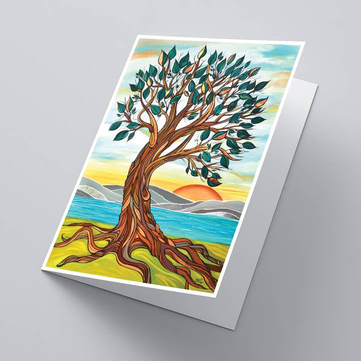 Greeting Card - Nature's Element for wholesale by April Lacheur Art