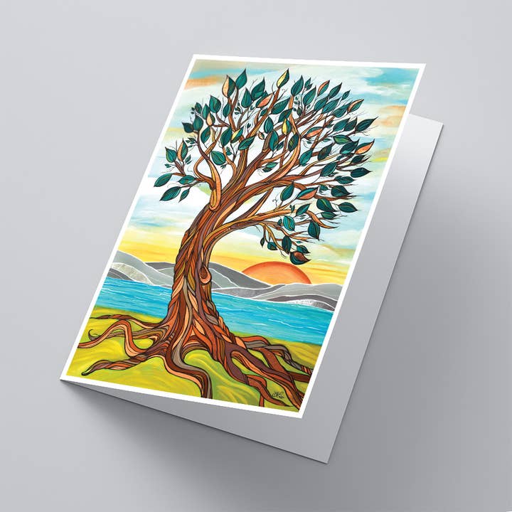 Greeting Card - Nature's Element for wholesale by April Lacheur Art