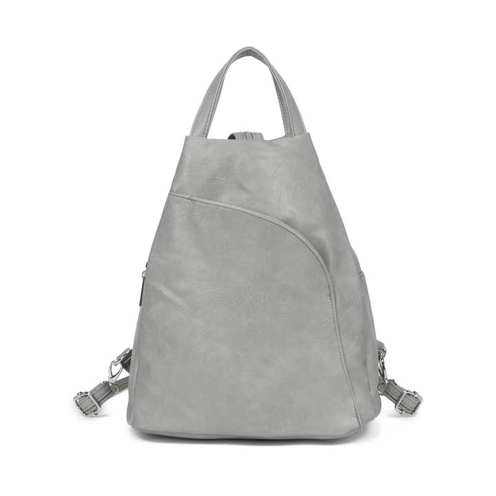 Ellas Trading – wholesale Backpack – Women's – Stylish Casual Anti-Theft Backpack Side Zipper Pockets5