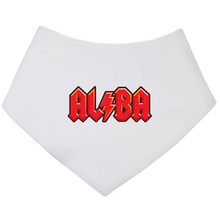AL/BA Bandana Bib for wholesale by Brave Scottish Gifts