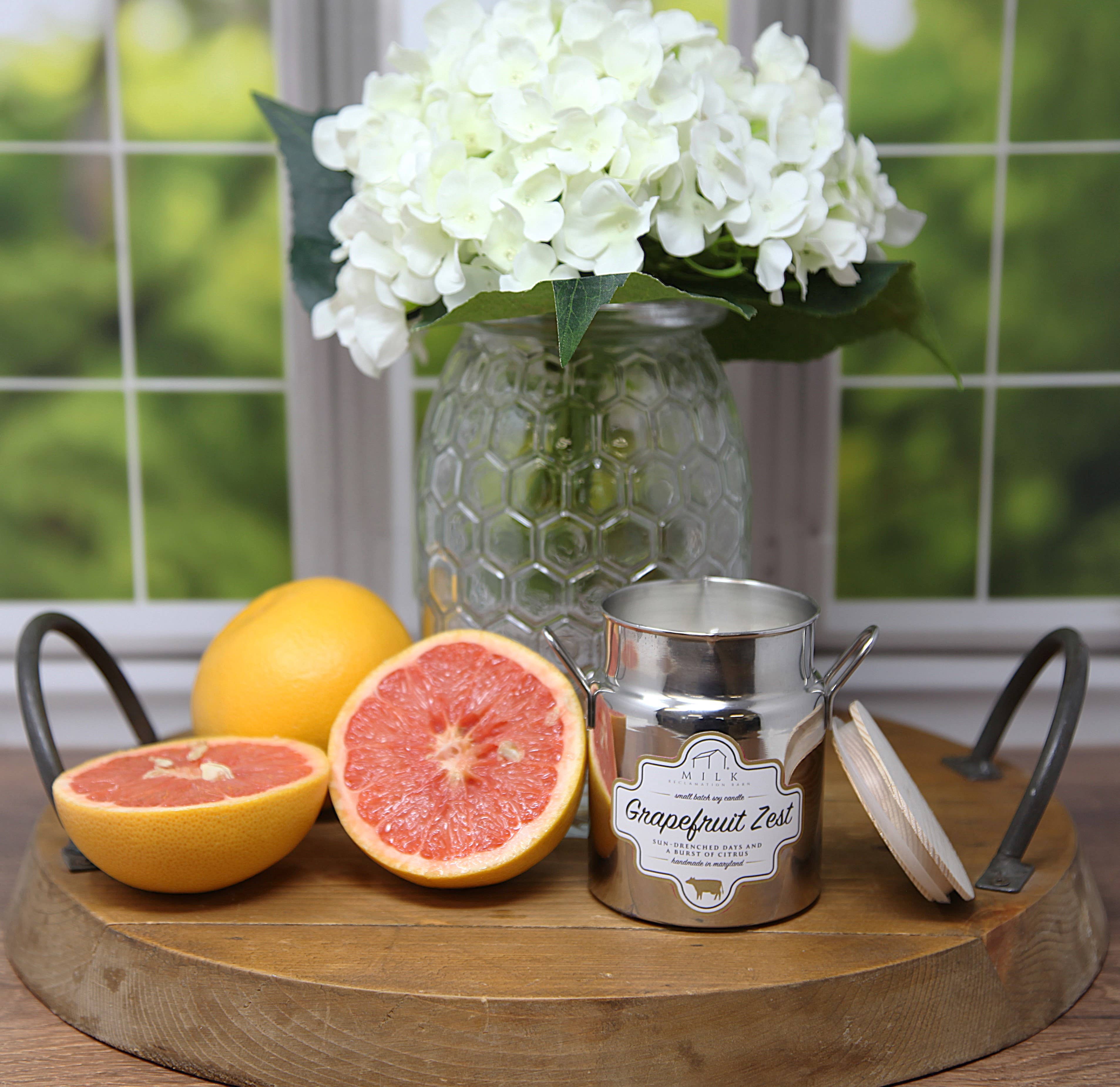 Milk Reclamation Barn - Wholesale Jar/Filled Candle - Stainless Milk Churn Candle - 12.5 oz4