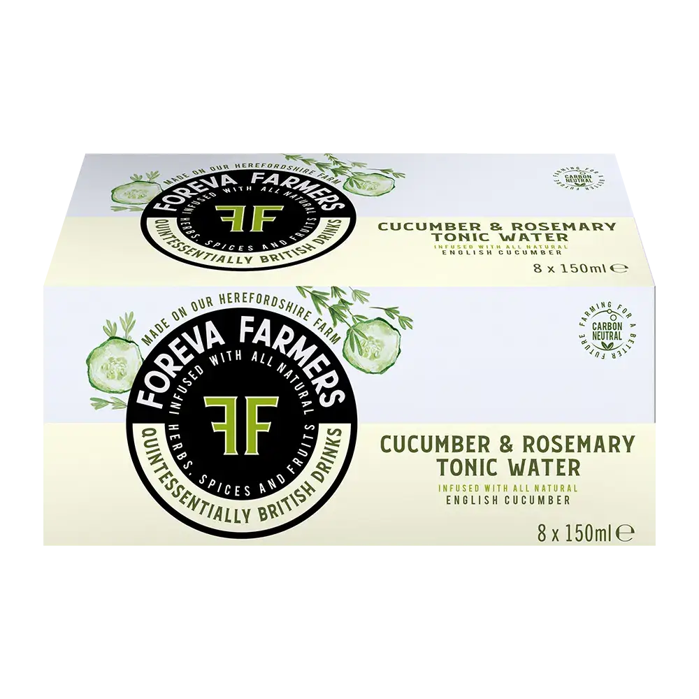 Foreva Farmers – wholesale Tonic – Cucumber & Rosemary Tonic Water (150ml Can)2