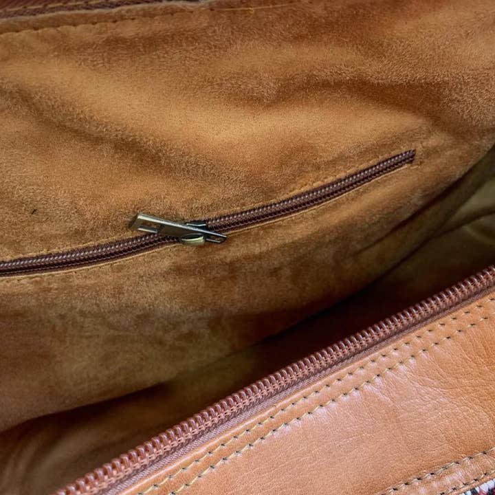 Melecraft – wholesale Weekender bag – men's – Moroccan duffle kilim bag ,Leather kilim travel bag2