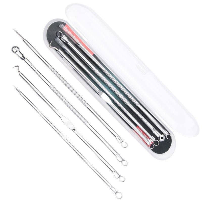 1 Pack (Misture & Match Padrões) Agulhas de remoção de pretos de qualidade Premium 4 pcs Acne para venda a revendedores na Faire17