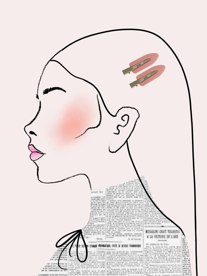 Creaseless Hair Clip for wholesale by Malionne