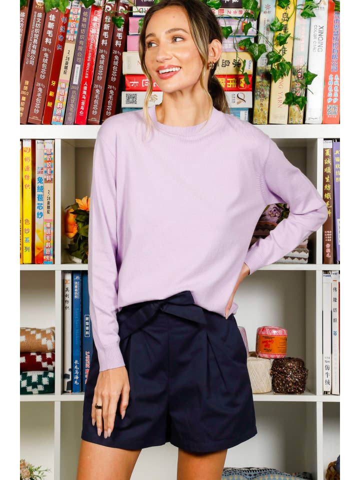 Vine & Love - Wholesale Shorts - Women's - High-Rise Waist Tie 100% Cotton Shorts VP8117831