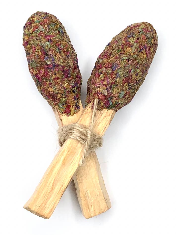 RITUAL AROMA CHAKRA POPS -Palo Santo (Set of 2) for wholesale by RITUAL GYPSY SAGE WANDS