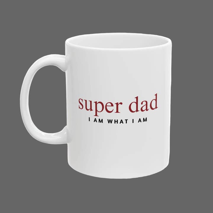 Super pappa kaffemugg för wholesale av I Am What I Am Shop
