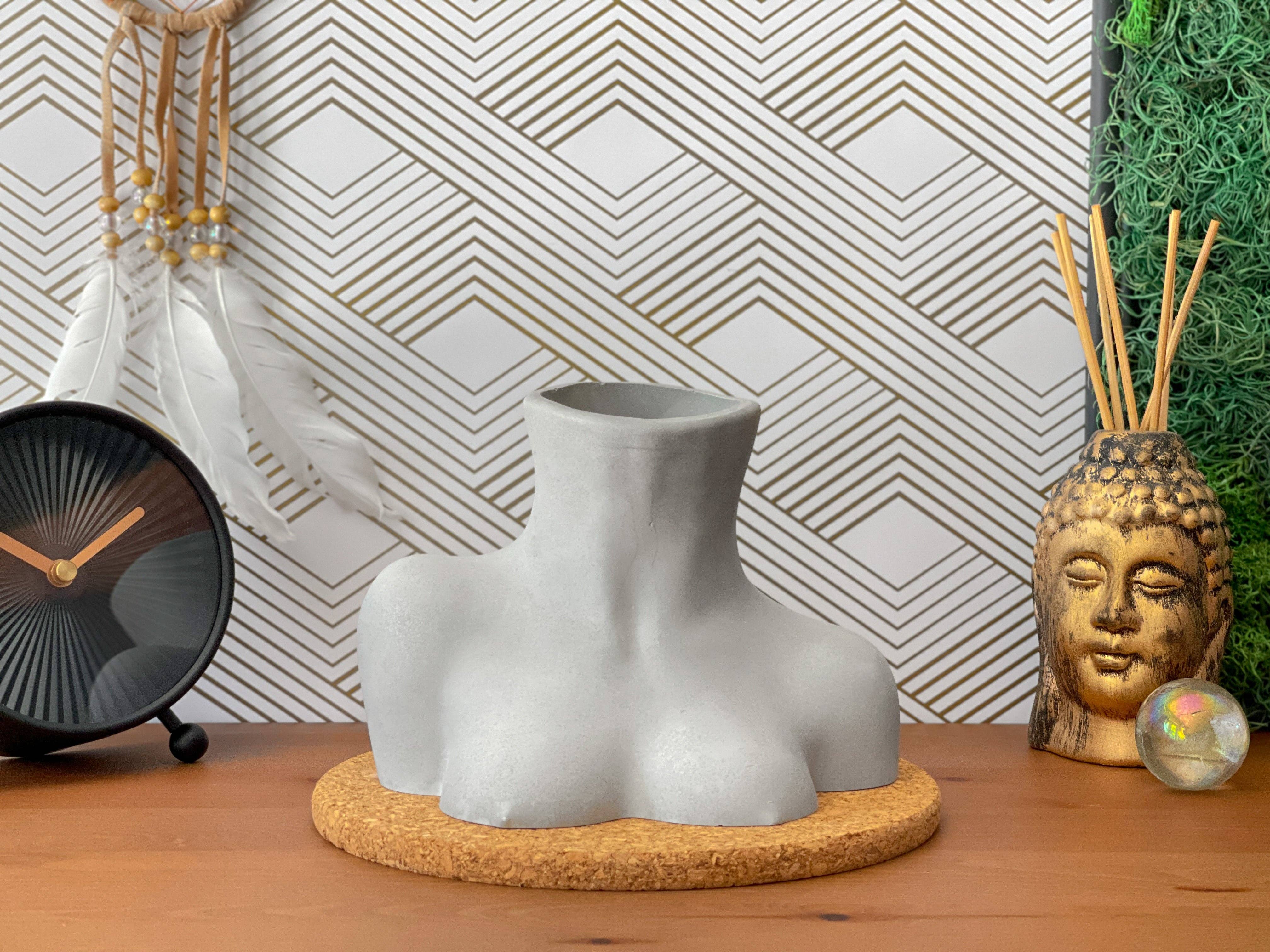 Planters Made in the USA - Wholesale Vaas - Grote vrouwelijke lichaamsvaas, vaas in de vorm van vrouwelijke borsten voor droogbloemen7