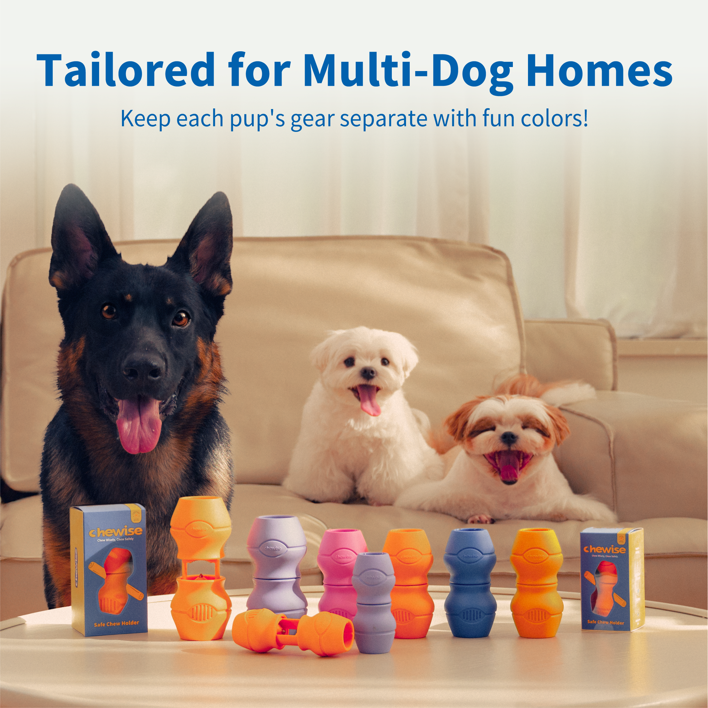 Chewise Official - Wholesale Pet Chew Toy - Dog - Safe Chew Holder | XL | Case Pack 508