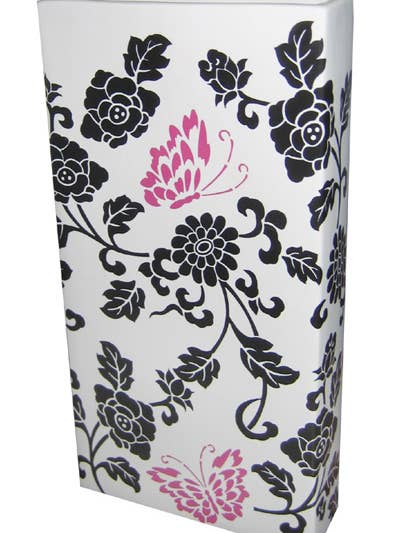 Rectangular White Porcelain Vase MONA for wholesale by Pachyderme