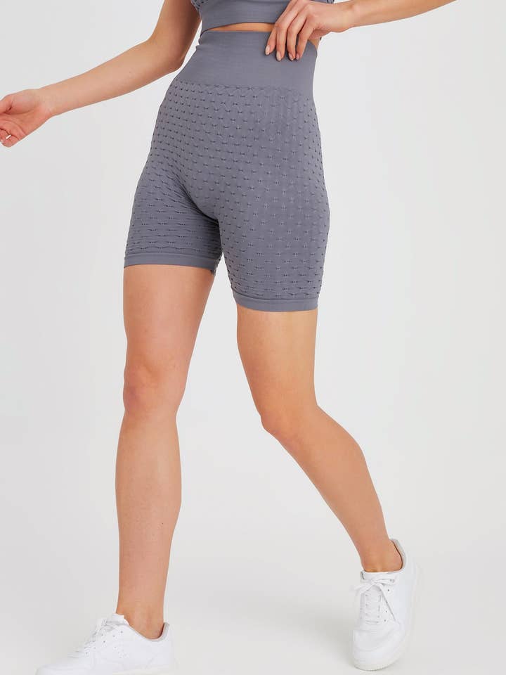 Leif Nelson GmbH – Engroshandel Træningsshorts – til kvinder – Dame Seamless Sport Shorts LN-8429