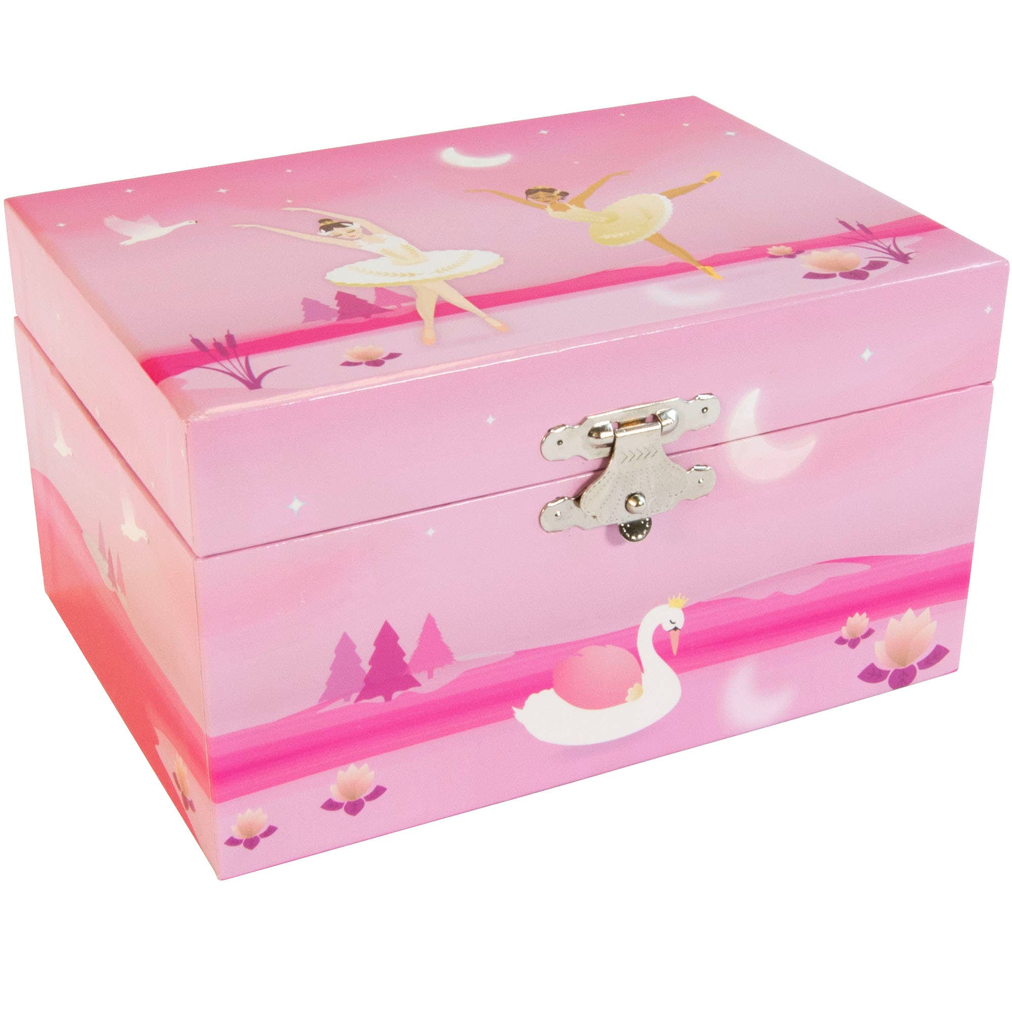 Mele and Co - Wholesale Jewelry Box/Organizer - Mele and Co Swan Lake Musical Ballerina Jewelry Box1