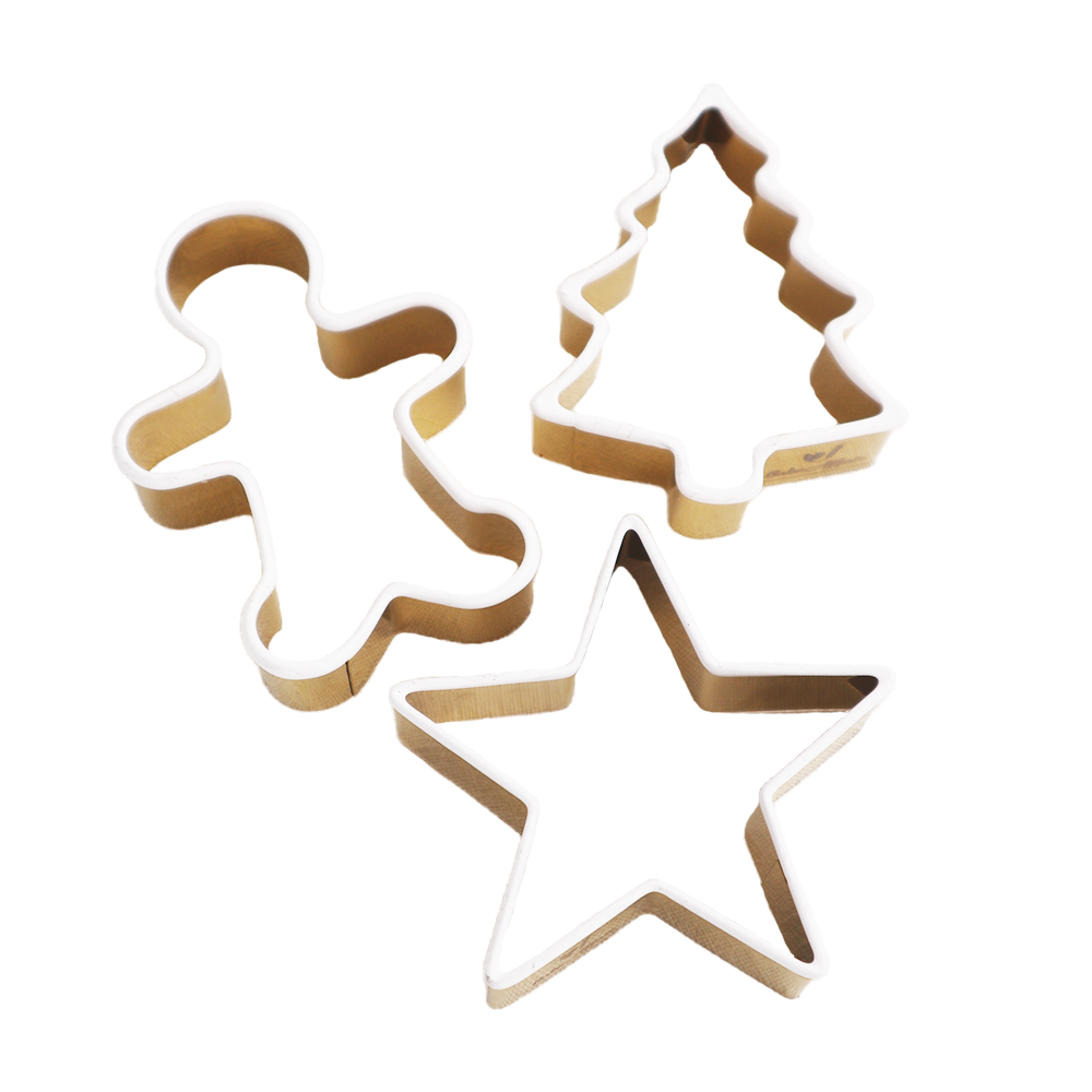 Bake Affair GmbH - Vendita all'ingrosso Stampi per biscotti - Set da 3 formine per biscotti di Natale4