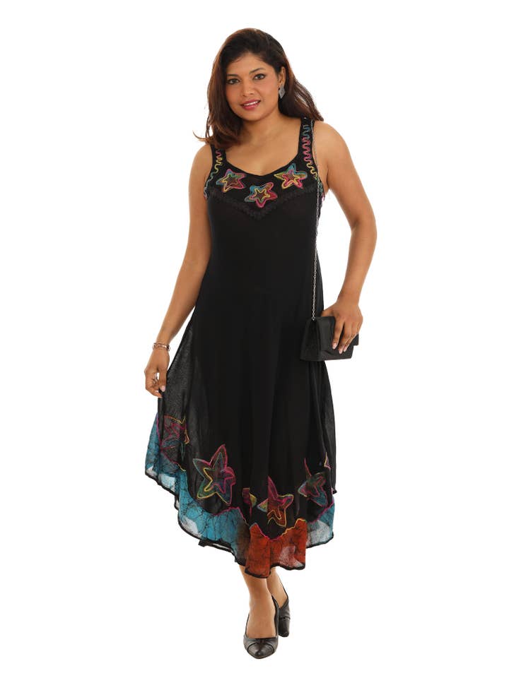 Shoreline Wear. INC – Großhandel Kleid – Damen – Ärmelloses Midikleid Starfish6