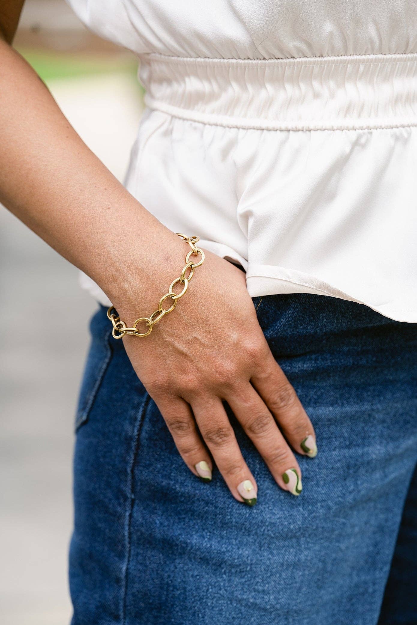 Grace Girl Beads – Engroshandel Armbånd med led og kæde – For evigt forbundet kædearmbånd2