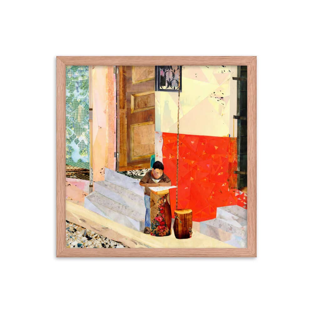 more the merrlier - Wholesale Art Print - Copán Ruinas, Honduras Framed Collage Art Print11