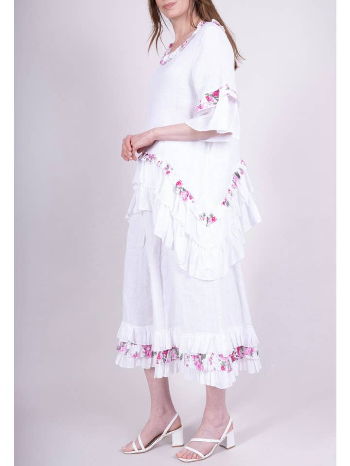 LINEN & COTTON HOUSE - Wholesale Dress - Women's - ROBE IN LINEN 8612