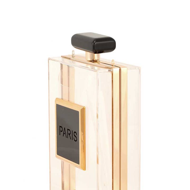 Pink Irene Wholesale - Wholesale Makeup/Cosmetic Bag - Perfume Bottle Shape Transparent Bag4