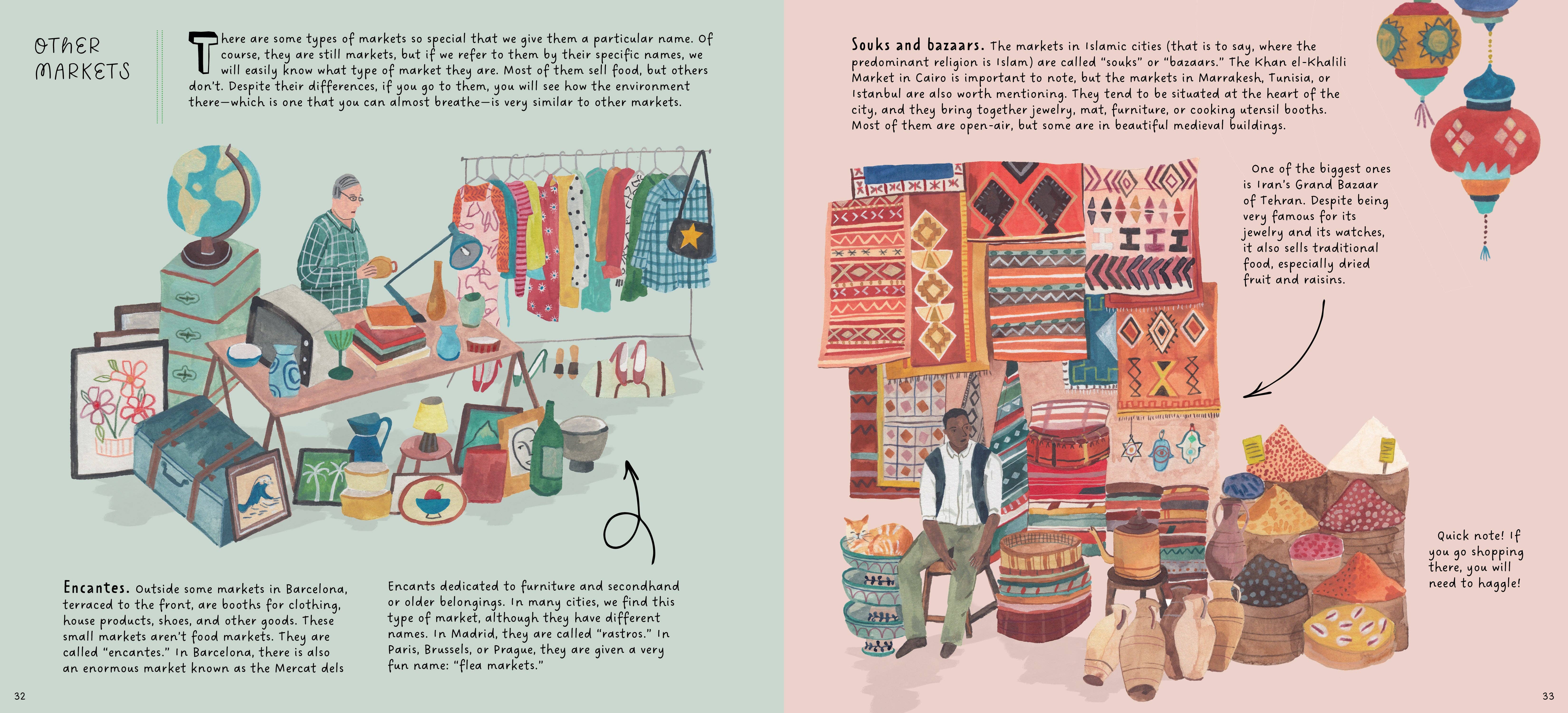 Bushel & Peck Books - Wholesale Preschool Book (3-5) - Markets: A World to Discover15