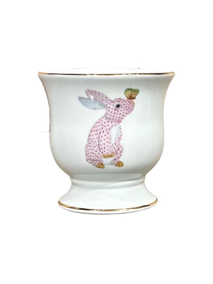 Valentijns Konijn met Vlinder Kleine Cachepot voor wholesale door The French Bee & Co