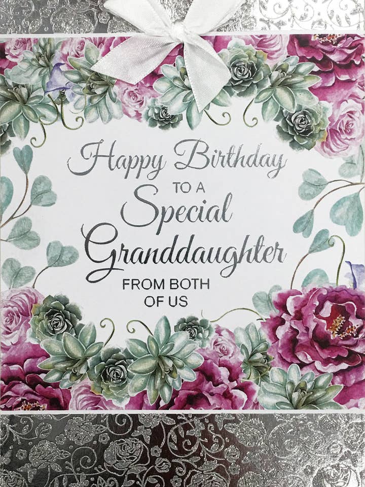 RDG Birthday Cards - Granddaughter/From Both (3pk) 19306 for wholesale by A-Line Greetings