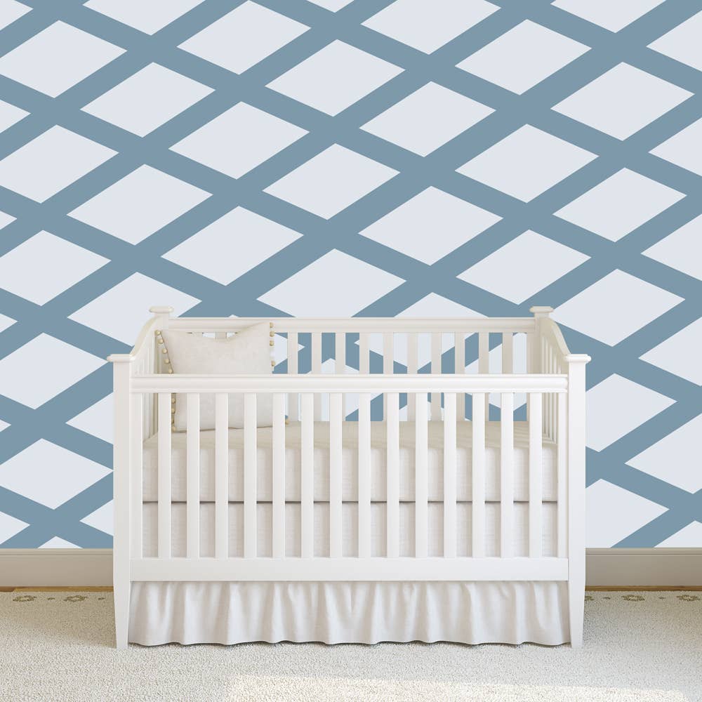 Borders Unlimited - Wholesale Wall Decor - Kids & Baby - Slate Simple Stripes1