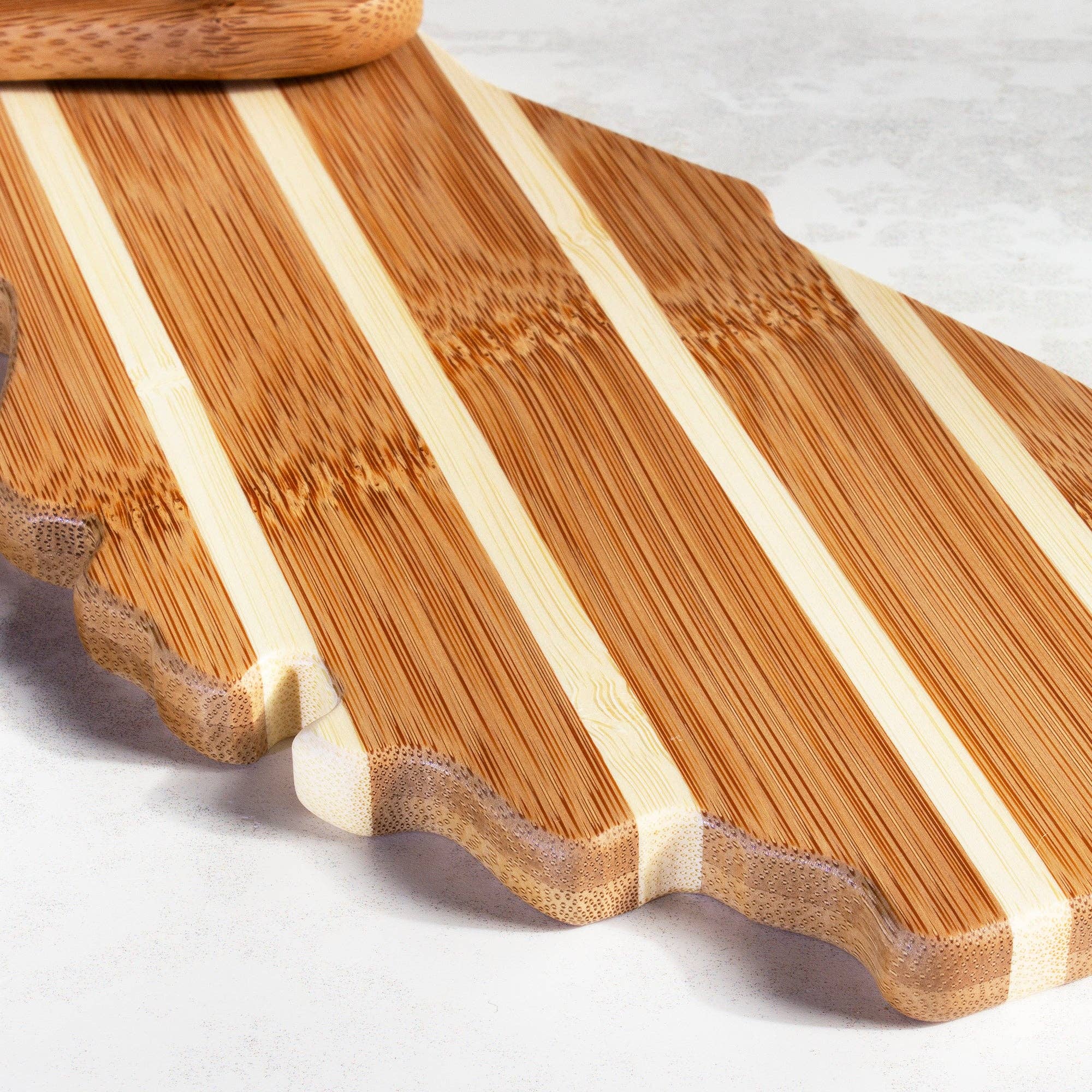 Totally Bamboo - Wholesale Cheese Spreader - Florida Shaped Charcuterie Board & Cheese Spreader Knife Set3