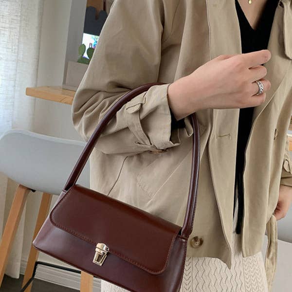 Sheer Trend - Wholesale Shoulder Bag - Women's - Original Chic 4 Colors Leather Shoulder Bag9
