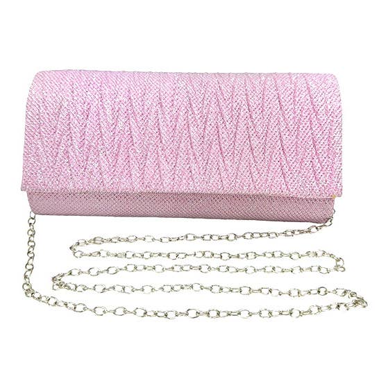 TAPA fashion - Wholesale Clutch Bag - Women's - Pleated Accent Evening Bag FB7423 (1pc)11