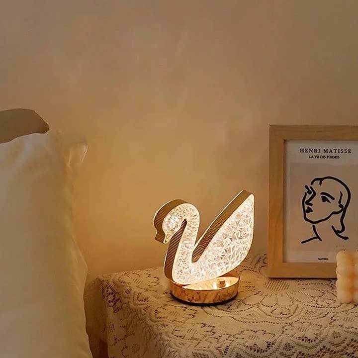 LAX Gadgets - Wholesale Night Light - Elegant LED Crystal & RGB Lamps For Home Decor- Retail Pack24