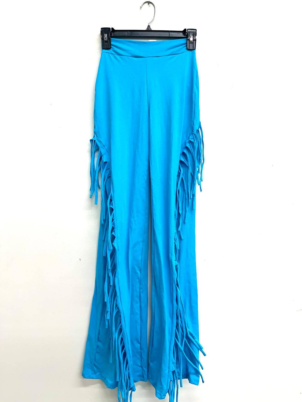 Uptown Apparel - Wholesale Pants - Women's - B11304 COTTON PANTS WITH SIDE AND BACK FRINGE6