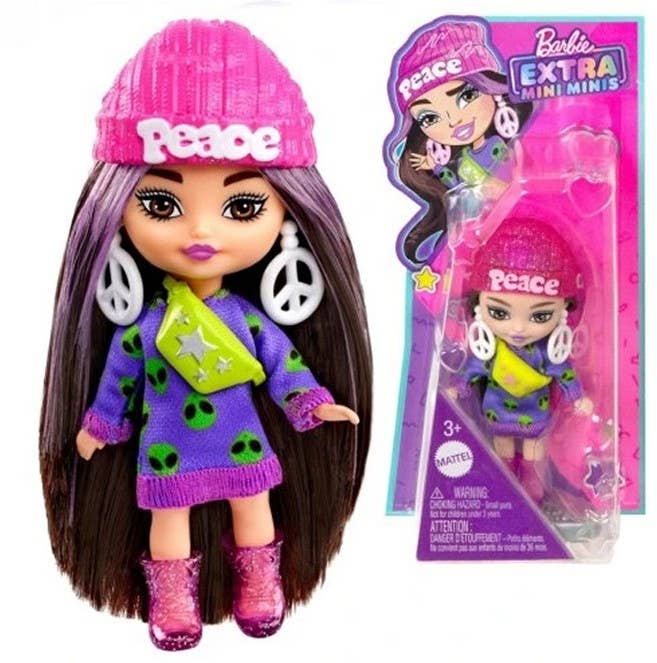 KIDDY-MOOV - Wholesale Doll - Kids - Barbie Extra Mini Assorted Doll 8x16cm2