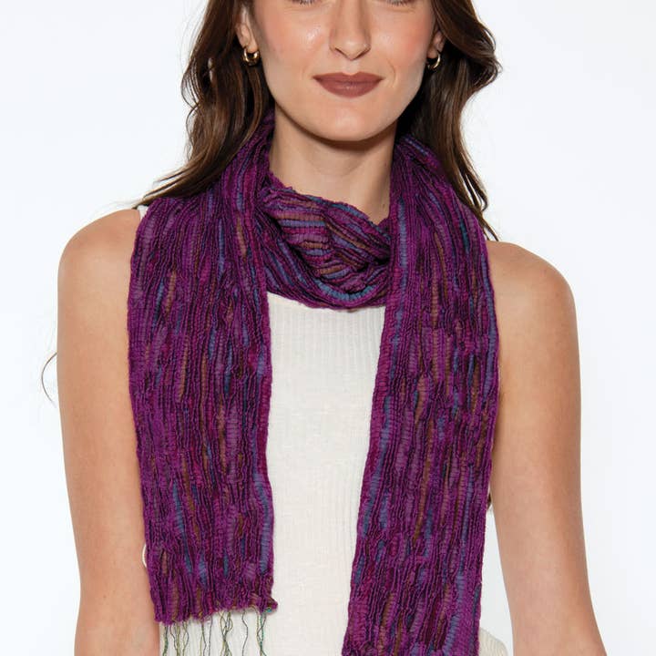 Sevya Handmade - Wholesale Scarf - Women's - Revati Silk & Wool Scarves22