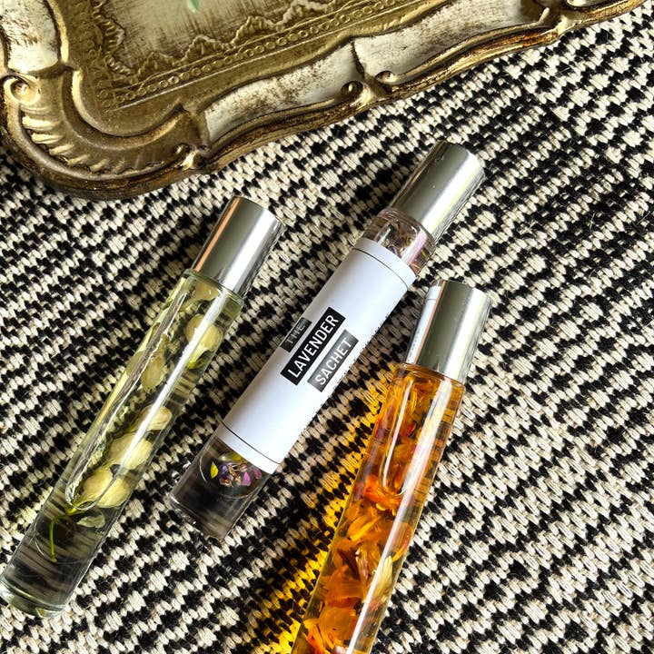 The Lavender Sachet - Wholesale Roll-On Fragrance - Sandalwood + Grapefruit Rollerball Perfume1
