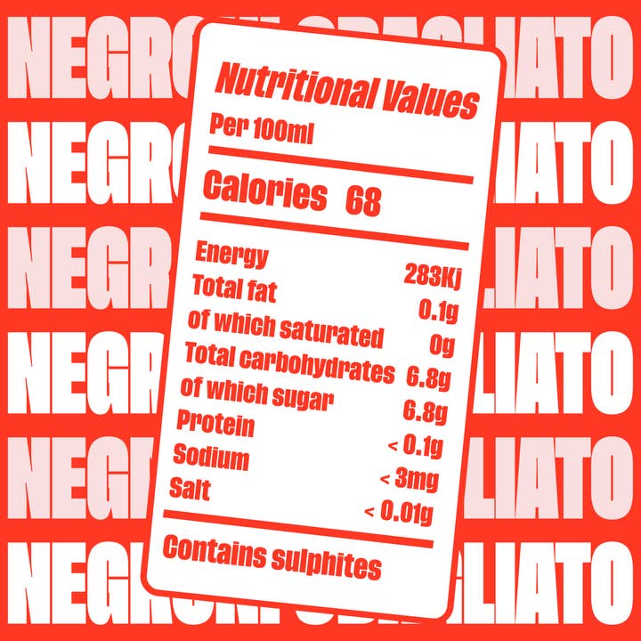 Aperitivo Club - Vente Mélange/sirop pour cocktails - SBAGLIATO NEGRONI | COCKTAIL SPRITZ ITALIEN RTD | 6 % ABV4