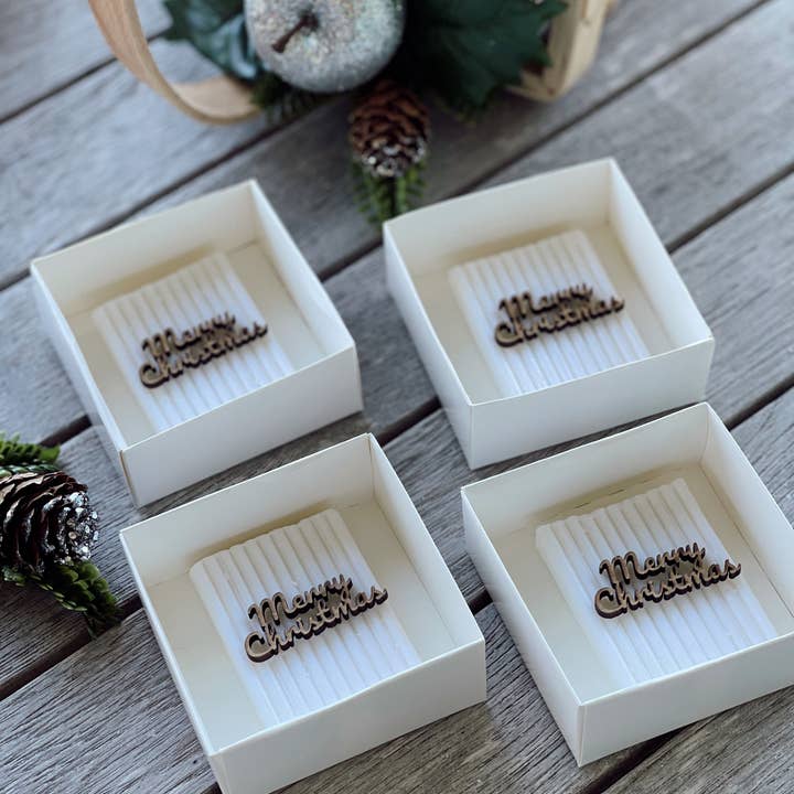 Uniq Favors - Vendita all'ingrosso Regalini per gli invitati - Saponette natalizie, regalo natalizio personalizzato