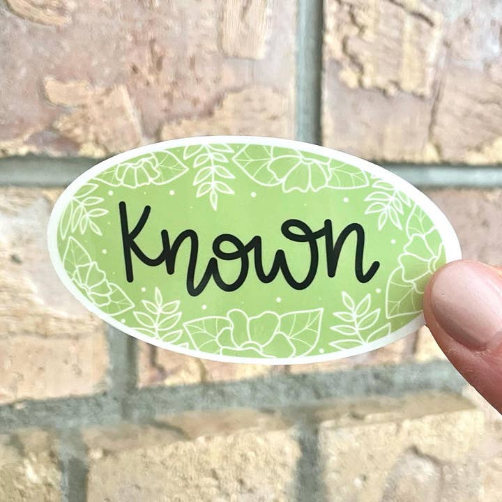 Kendt, vandtæt kristen bekræftelsesklistermærke for engroshandel hos Living Vertical Shop