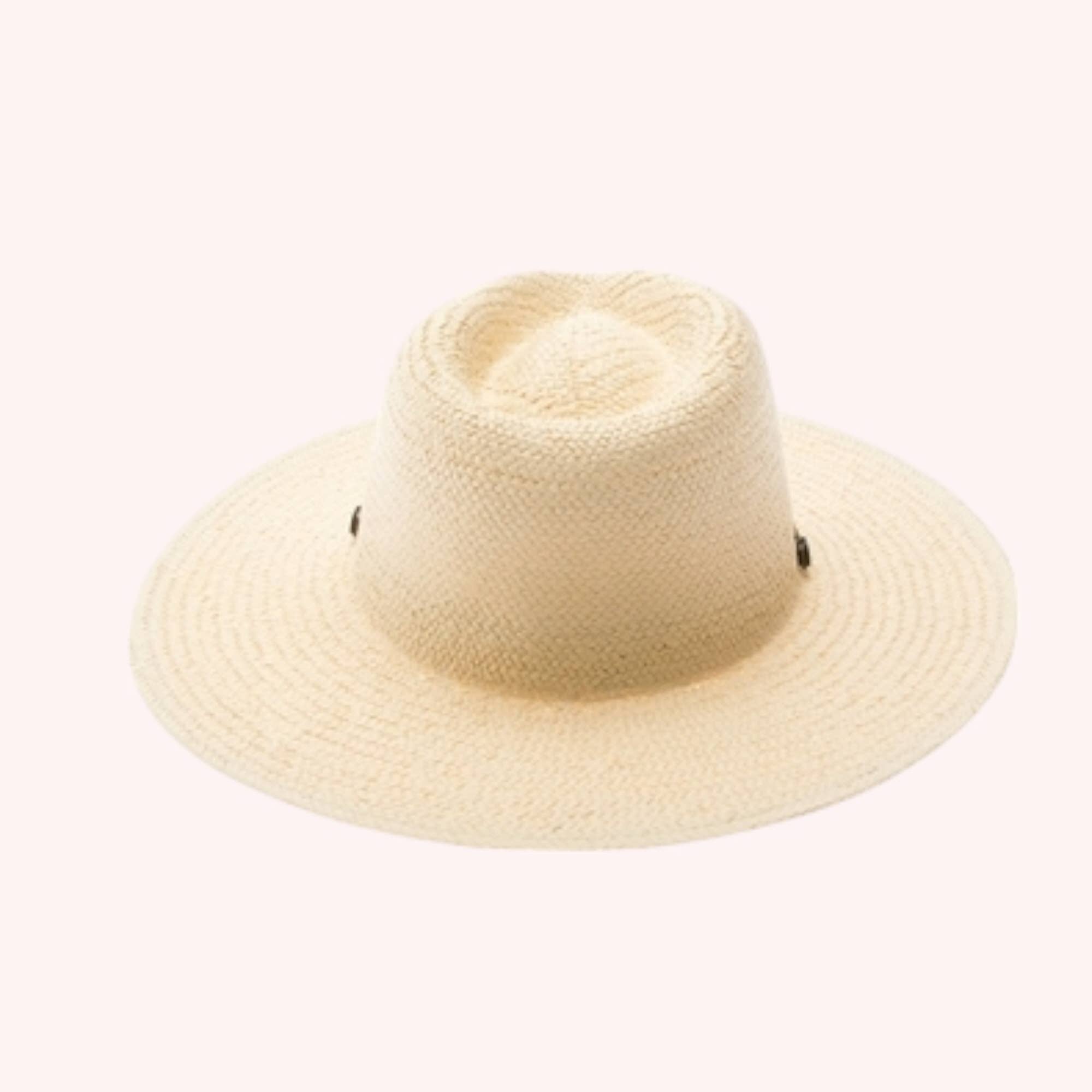 Natural Handwoven Toyo Straw Panama Hat – Timeless & Elegant for wholesale on Faire7