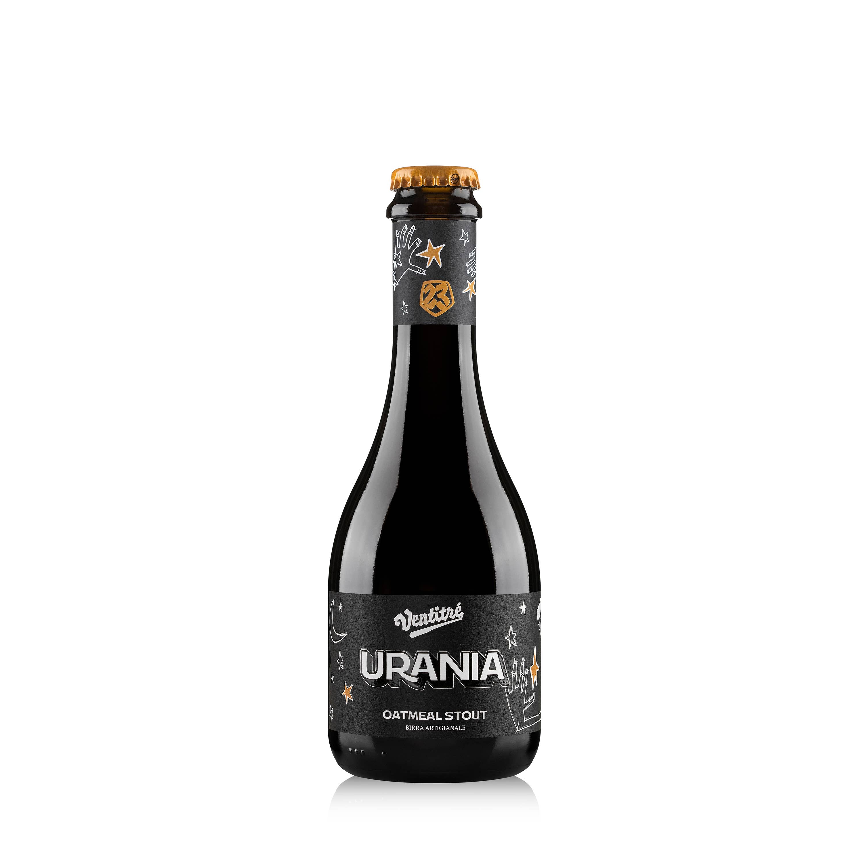 Birrificio Ventitré - Wholesale Beer - Urania - Oatmeal Stout - Italian Craft Beer