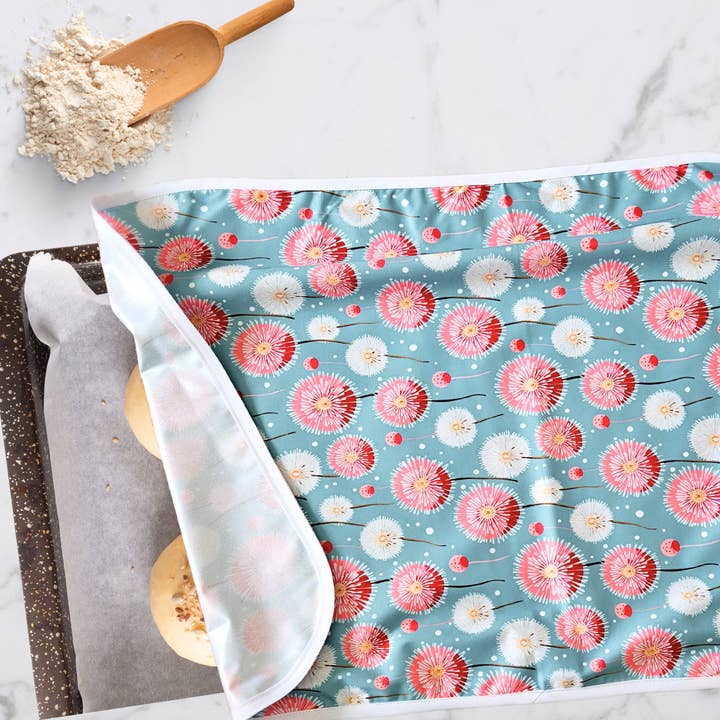 Dandelion Reusable Cookie Sheet Pan Proofing Cover for wholesale by Summit Sourdough