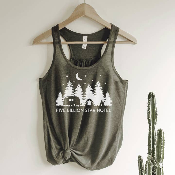Vijf miljard sterren hotel verzameld tanktop voor wholesale door Top Crate