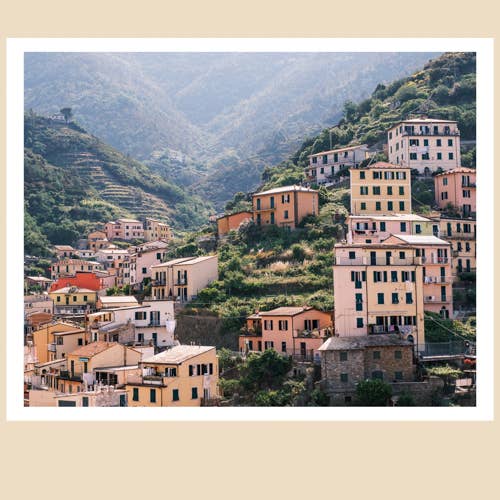 Cinque Terre (Italië) Kunstdruk (11x14): De vijf landen voor wholesale door Charlotte to Paris