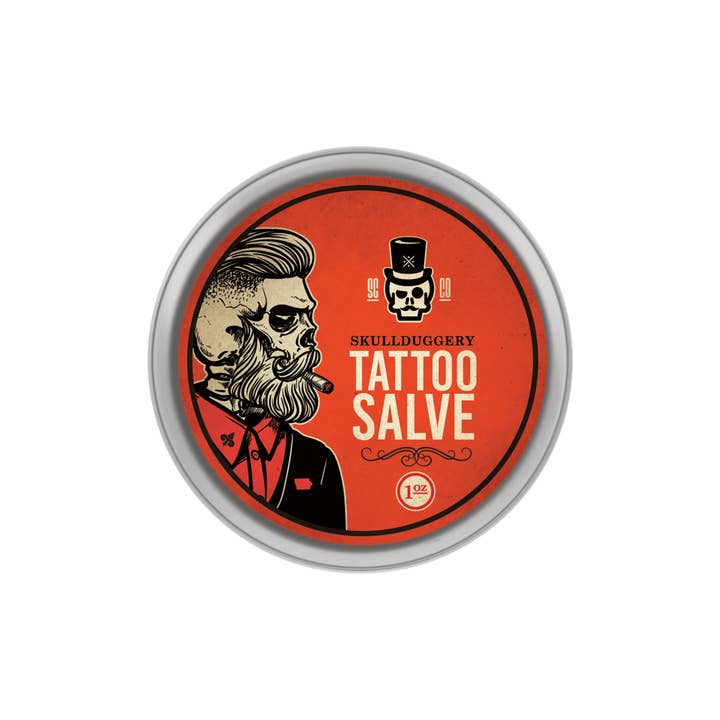 Tattoo-Nachsorge-Salbe für den Großhandel von Skullduggery Grooming Co.
