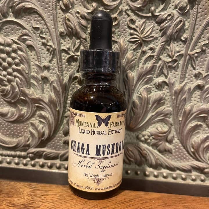 Chaga Mushroom Tincture for wholesale by Montana Farmacy