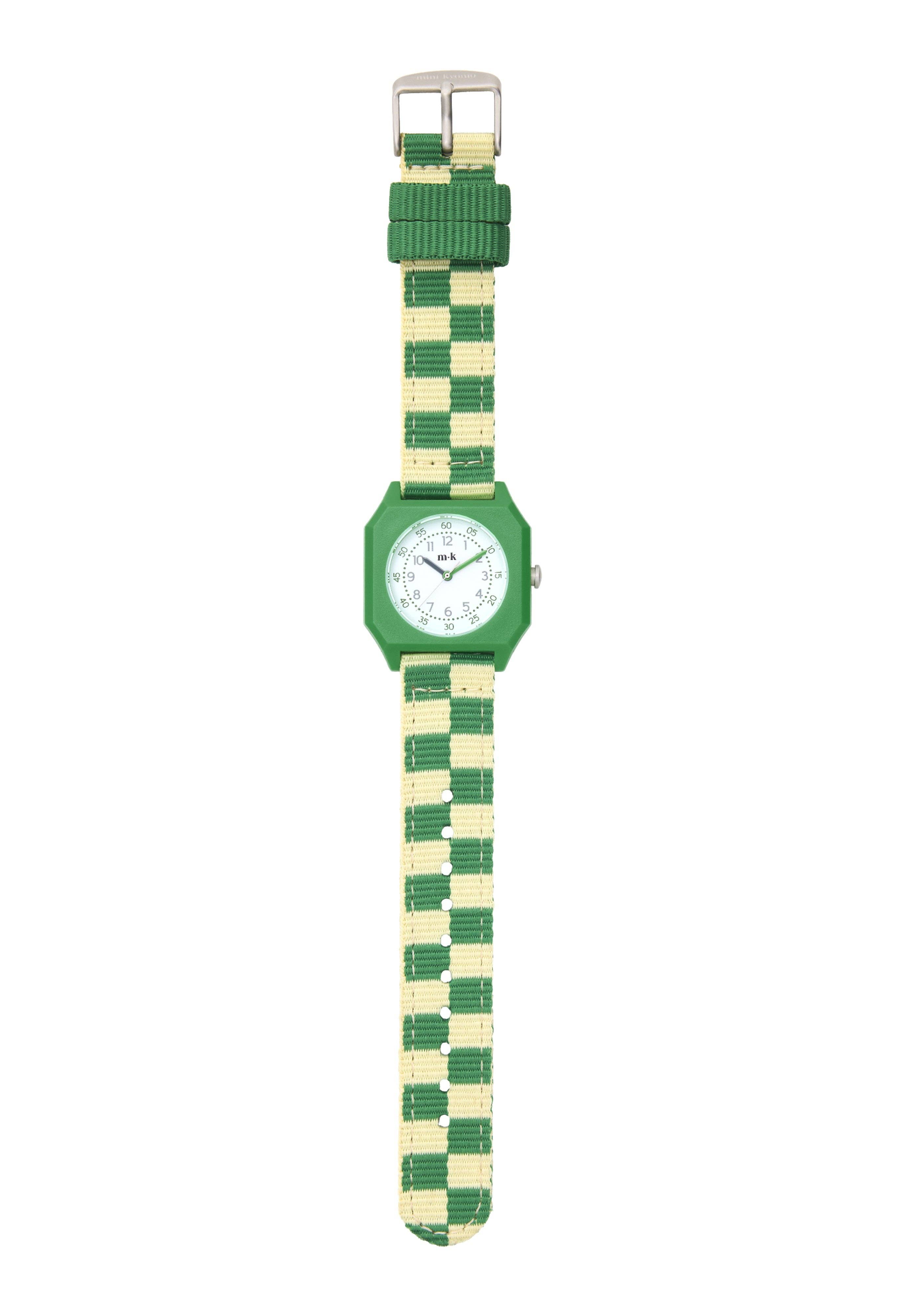 Mini Kyomo - Wholesale Wrist Watch - Kids - Summer grass - Green Checkered1