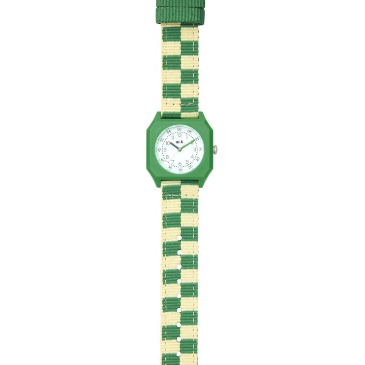 Mini Kyomo - Wholesale Wrist Watch - Kids - Summer grass - Green Checkered1