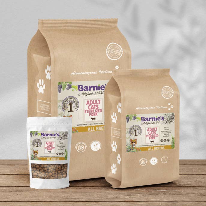 Barnie's - Wholesale Pet food – Cat - Gatti Adulti Sterilizzati Maiale Tutte le Razze0